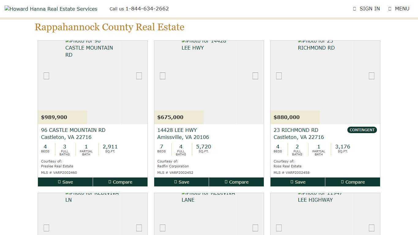 Homes for Sale in Rappahannock, VA Howard Hanna